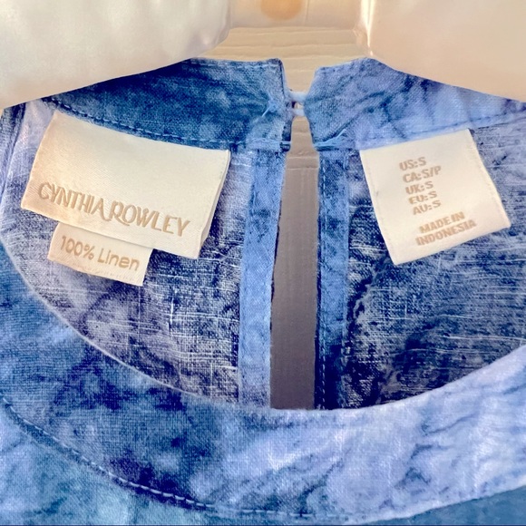 Cynthia Rowley linen shift dress - Picture 3 of 5